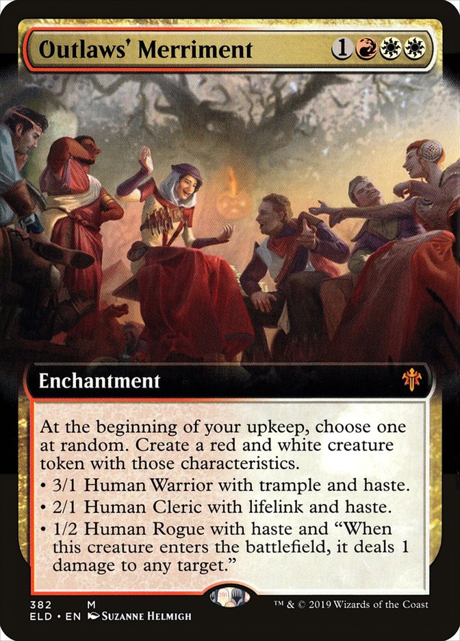 Outlaws' Merriment (Extended Art) [Throne of Eldraine] | Good Games Cannington