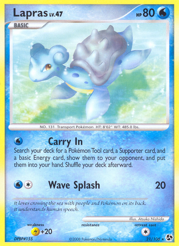 Lapras (21/106) [Diamond & Pearl: Great Encounters] | Good Games Cannington
