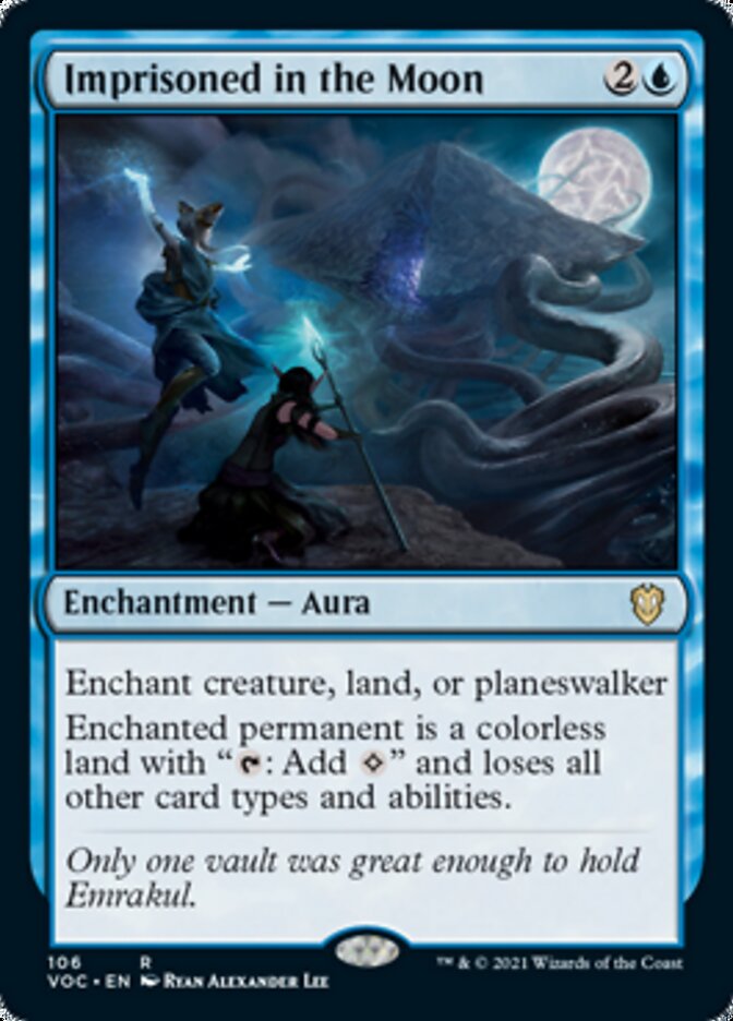 Imprisoned in the Moon [Innistrad: Crimson Vow Commander] | Good Games Cannington