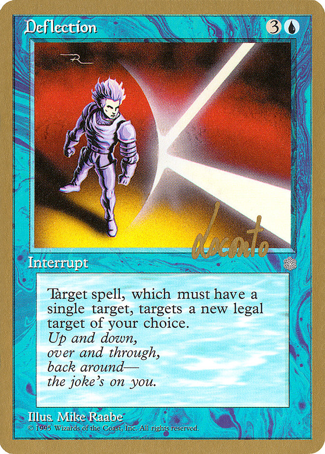 Deflection (Michael Loconto) [Pro Tour Collector Set] | Good Games Cannington