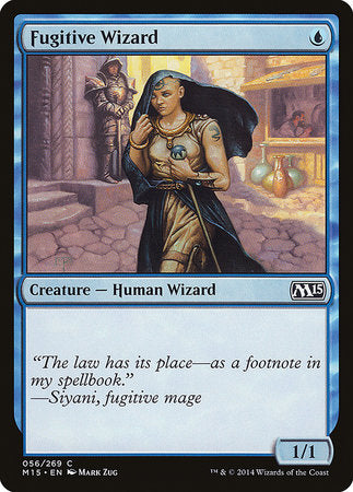 Fugitive Wizard [Magic 2015] | Good Games Cannington