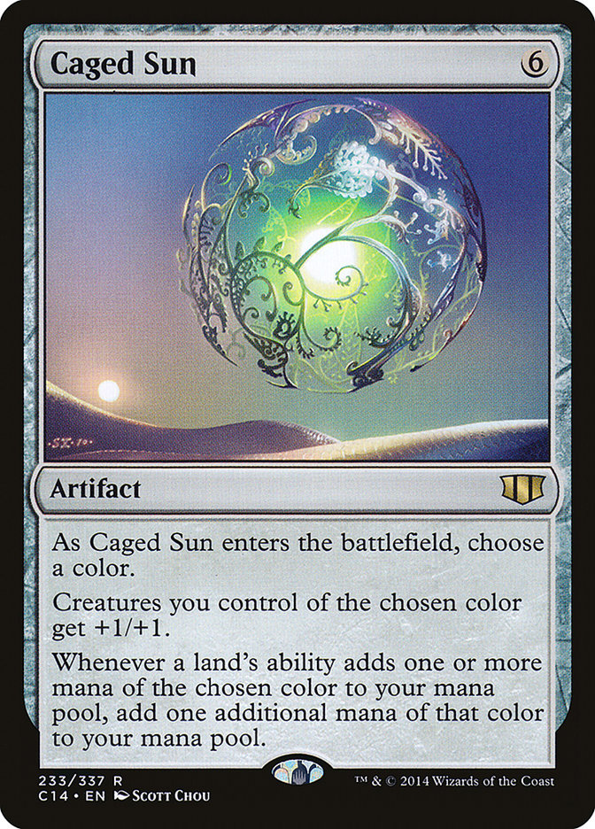 Caged Sun [Commander 2014] | Good Games Cannington