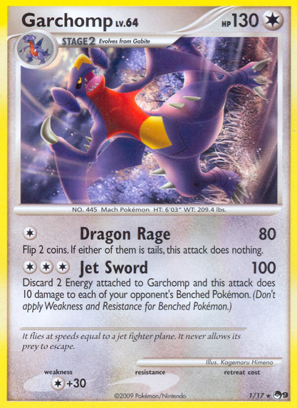 Garchomp (1/17) [POP Series 9] | Good Games Cannington