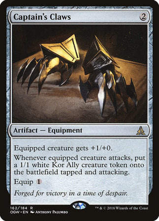 Captain's Claws [Oath of the Gatewatch] | Good Games Cannington