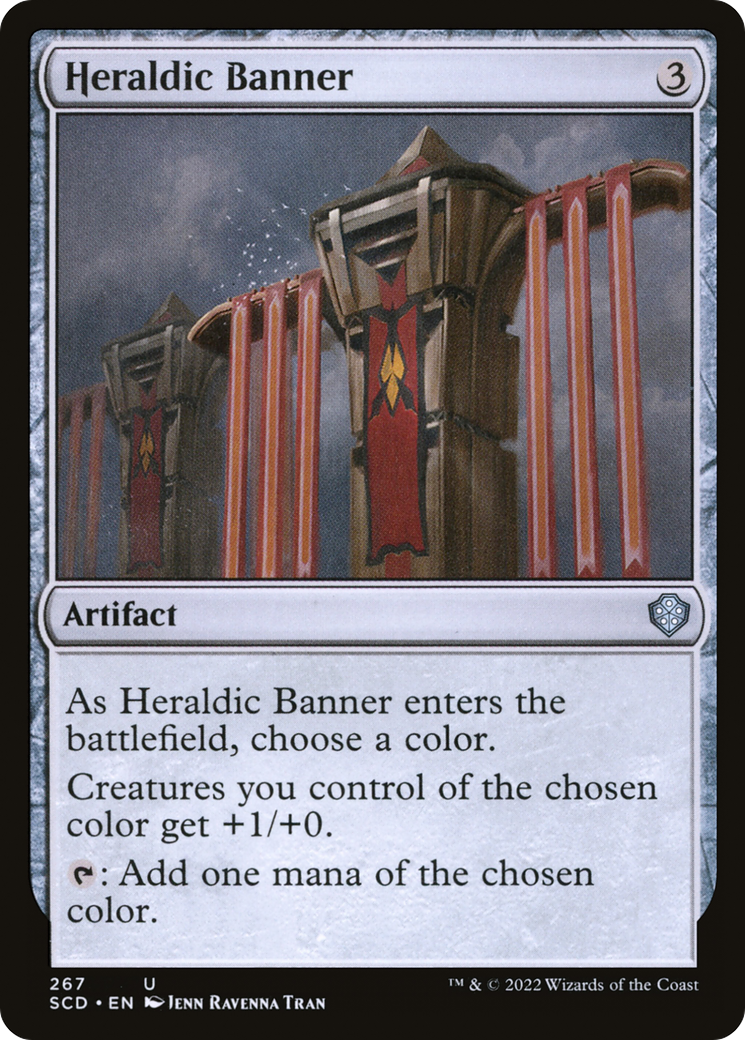 Heraldic Banner [Starter Commander Decks] | Good Games Cannington