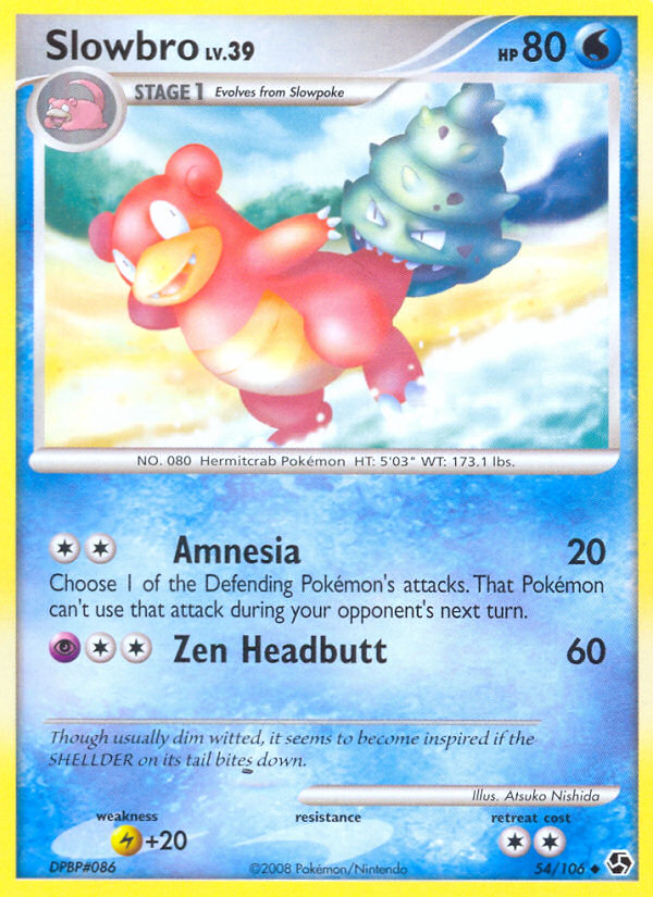 Slowbro (54/106) [Diamond & Pearl: Great Encounters] | Good Games Cannington
