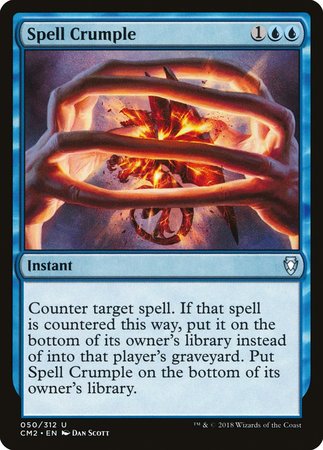 Spell Crumple [Commander Anthology Volume II] | Good Games Cannington
