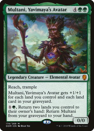 Multani, Yavimaya's Avatar [Dominaria] | Good Games Cannington