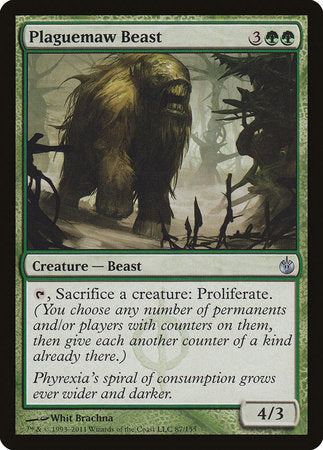 Plaguemaw Beast [Mirrodin Besieged] | Good Games Cannington