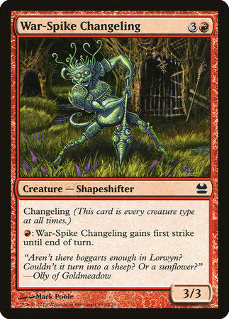 War-Spike Changeling [Modern Masters] | Good Games Cannington