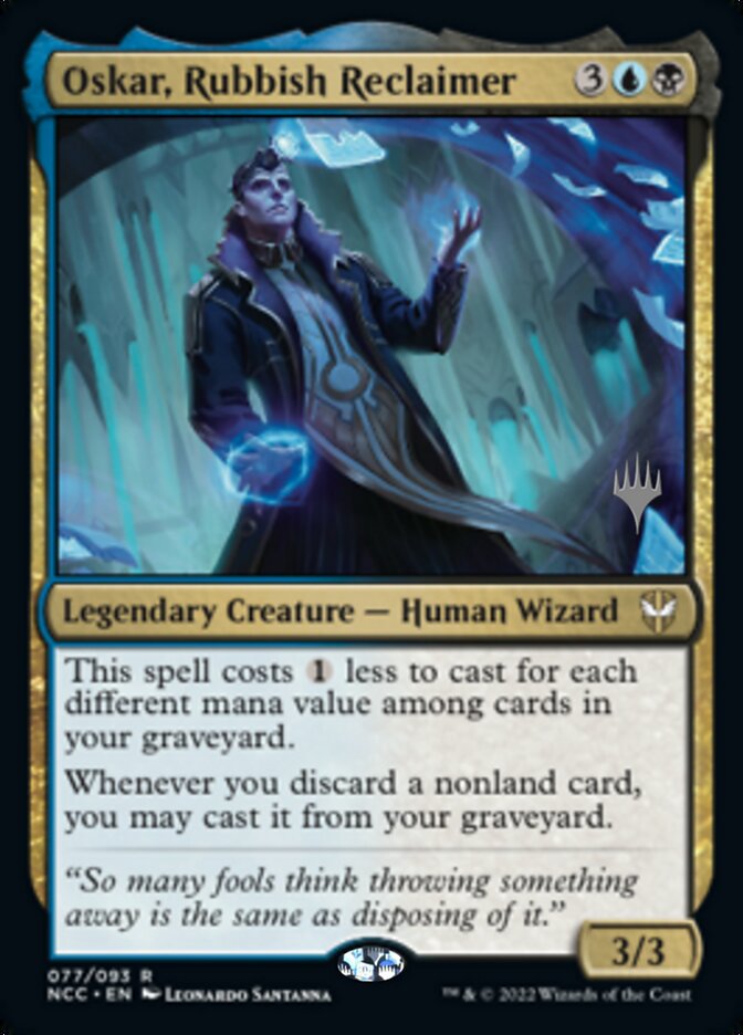 Oskar, Rubbish Reclaimer (Promo Pack) [Streets of New Capenna Commander Promos] | Good Games Cannington