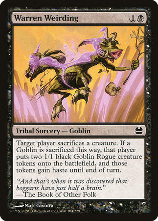 Warren Weirding [Modern Masters] | Good Games Cannington