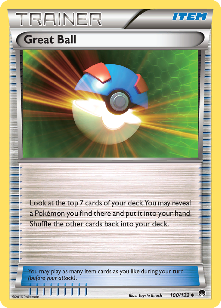 Great Ball (100/122) [XY: BREAKpoint] | Good Games Cannington