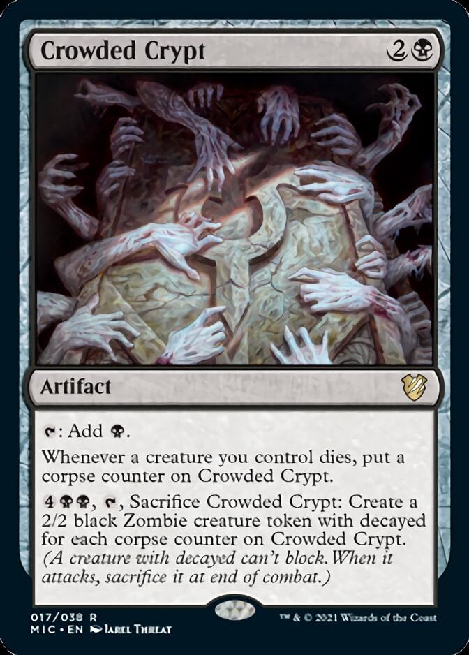 Crowded Crypt [Innistrad: Midnight Hunt Commander] | Good Games Cannington