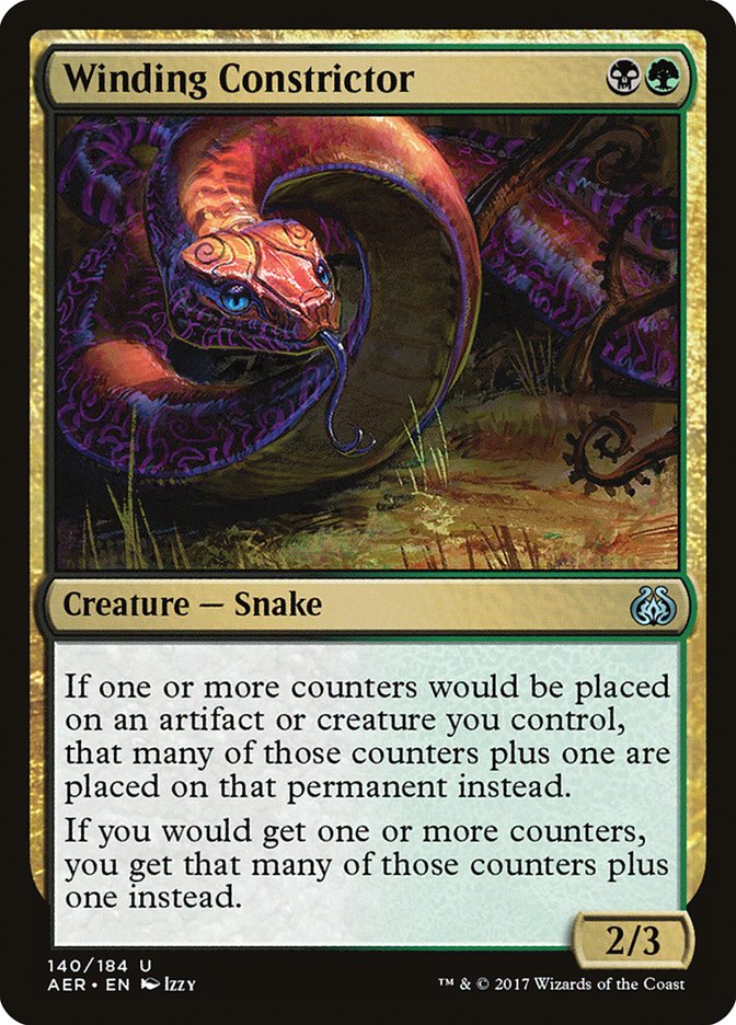 Winding Constrictor [Aether Revolt] | Good Games Cannington