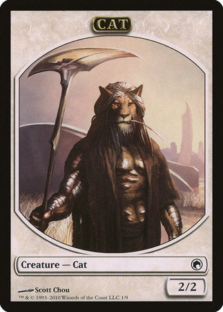 Cat Token [Scars of Mirrodin Tokens] | Good Games Cannington