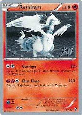 Reshiram (26/114) (Reshiphlosion - Christopher Kan) [World Championships 2011] | Good Games Cannington