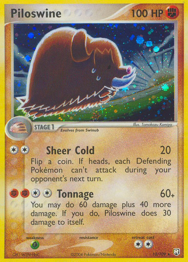 Piloswine (13/109) [EX: Team Rocket Returns] | Good Games Cannington