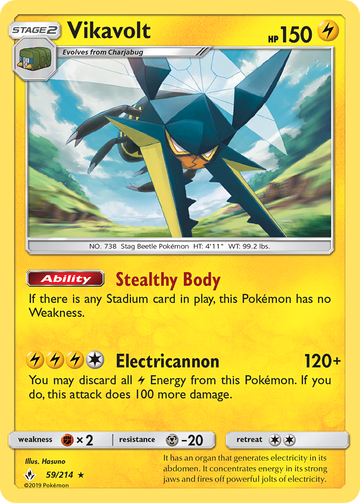 Vikavolt (59/214) [Sun & Moon: Unbroken Bonds] | Good Games Cannington