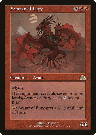 Avatar of Fury [Prophecy] | Good Games Cannington