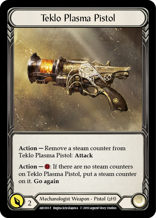 Azalea // Teklo Plasma Pistol [ARC039-T // ARC003-T] 1st Edition Normal | Good Games Cannington