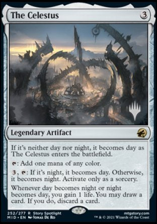 The Celestus (Promo Pack) [Innistrad: Midnight Hunt Promos] | Good Games Cannington