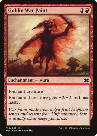 Goblin War Paint [Modern Masters 2015] | Good Games Cannington