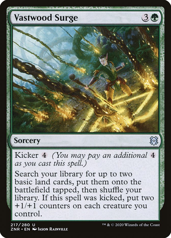 Vastwood Surge [Zendikar Rising] | Good Games Cannington