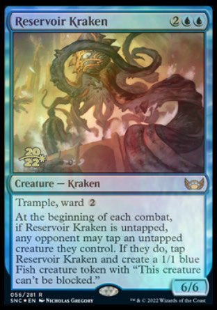 Reservoir Kraken [Streets of New Capenna Prerelease Promos] | Good Games Cannington