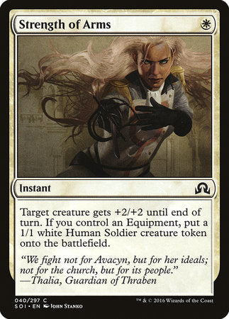 Strength of Arms [Shadows over Innistrad] | Good Games Cannington
