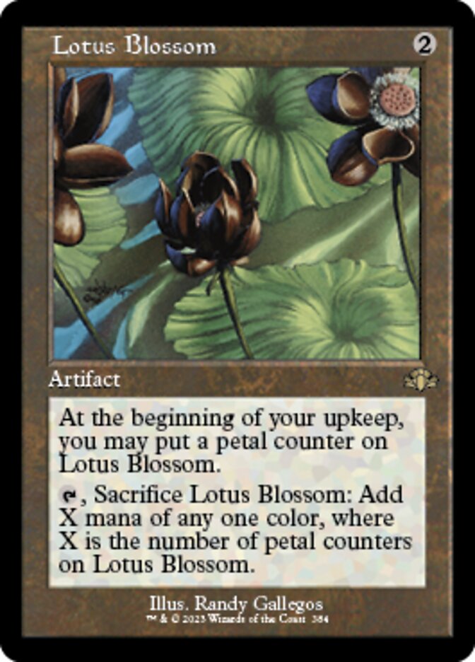 Lotus Blossom (Retro) [Dominaria Remastered] | Good Games Cannington