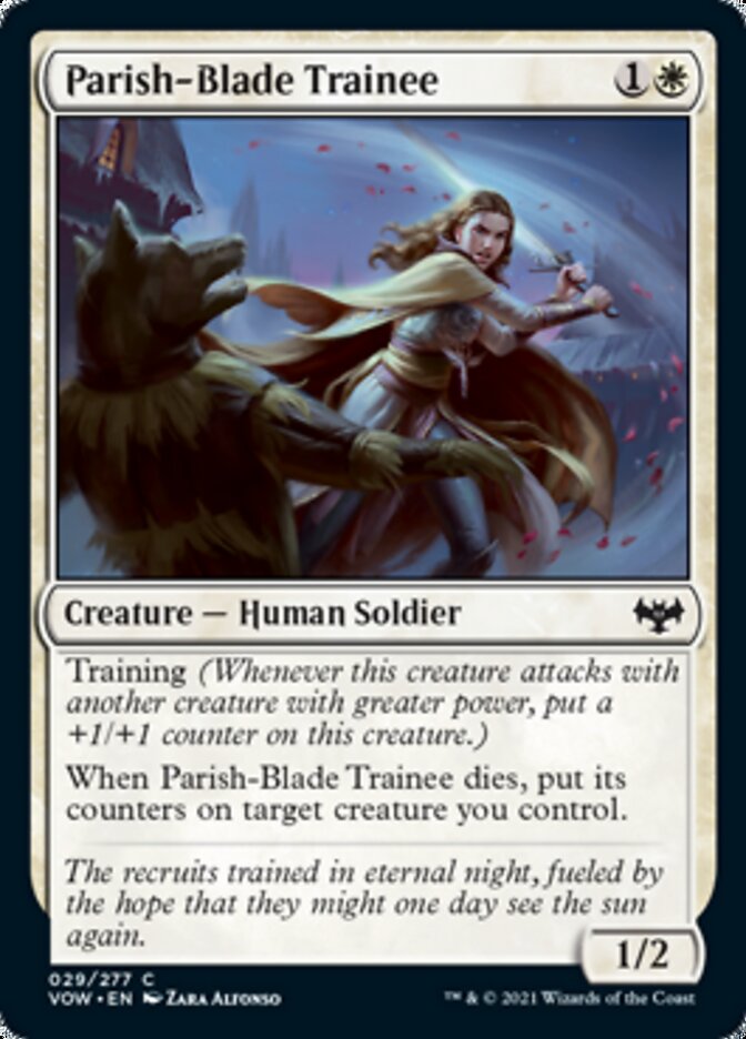 Parish-Blade Trainee [Innistrad: Crimson Vow] | Good Games Cannington