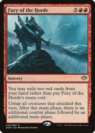 Fury of the Horde [Duel Decks: Speed vs. Cunning] | Good Games Cannington