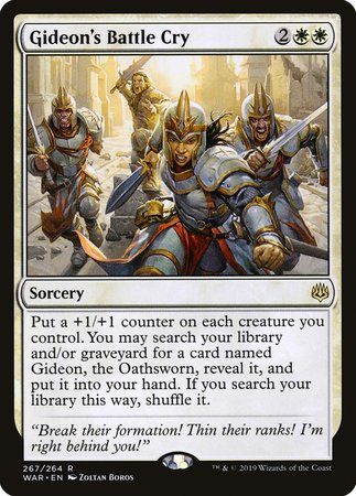 Gideon's Battle Cry [War of the Spark] | Good Games Cannington