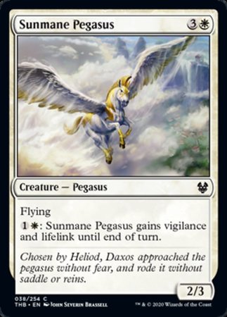 Sunmane Pegasus [Theros Beyond Death] | Good Games Cannington