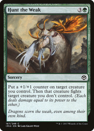 Hunt the Weak [Iconic Masters] | Good Games Cannington