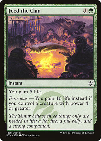 Feed the Clan [Khans of Tarkir] | Good Games Cannington