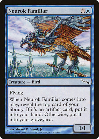 Neurok Familiar [Mirrodin] | Good Games Cannington