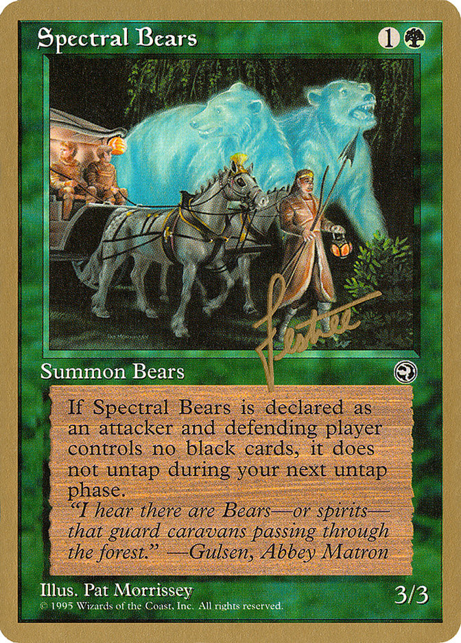 Spectral Bears (Bertrand Lestree) [Pro Tour Collector Set] | Good Games Cannington