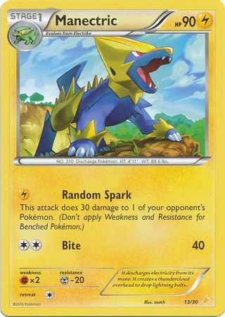 Manectric (13/30) [XY: Trainer Kit 3 - Pikachu Libre] | Good Games Cannington