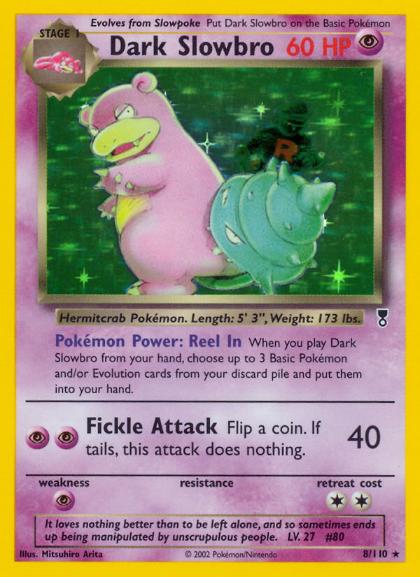 Dark Slowbro (8/110) [Legendary Collection] | Good Games Cannington