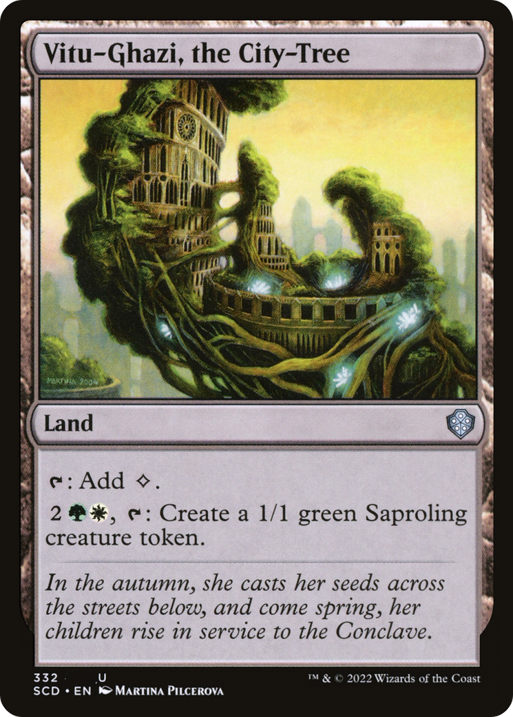 Vitu-Ghazi, the City-Tree [Starter Commander Decks] | Good Games Cannington