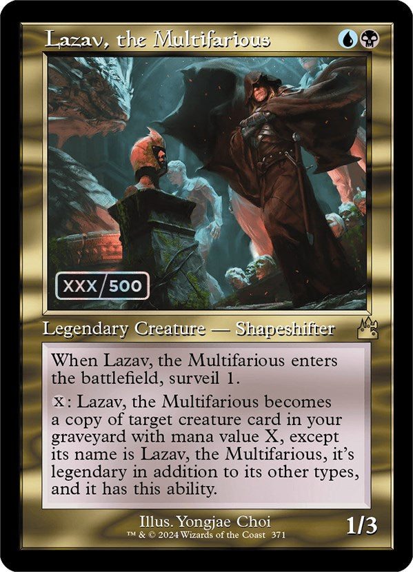 Lazav, the Multifarious (Retro) (Serialized) [Ravnica Remastered] | Good Games Cannington
