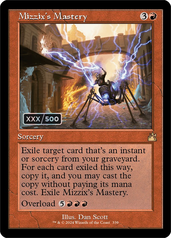 Mizzix's Mastery (Retro) (Serialized) [Ravnica Remastered] | Good Games Cannington