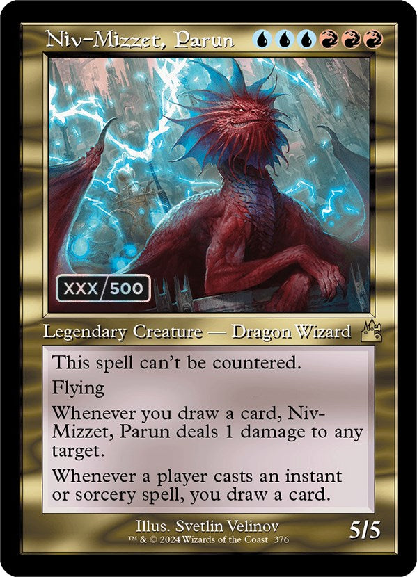 Niv-Mizzet, Parun (Retro) (Serialized) [Ravnica Remastered] | Good Games Cannington