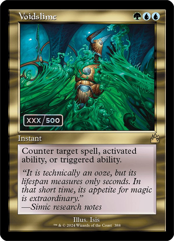 Voidslime (Retro) (Serialized) [Ravnica Remastered] | Good Games Cannington