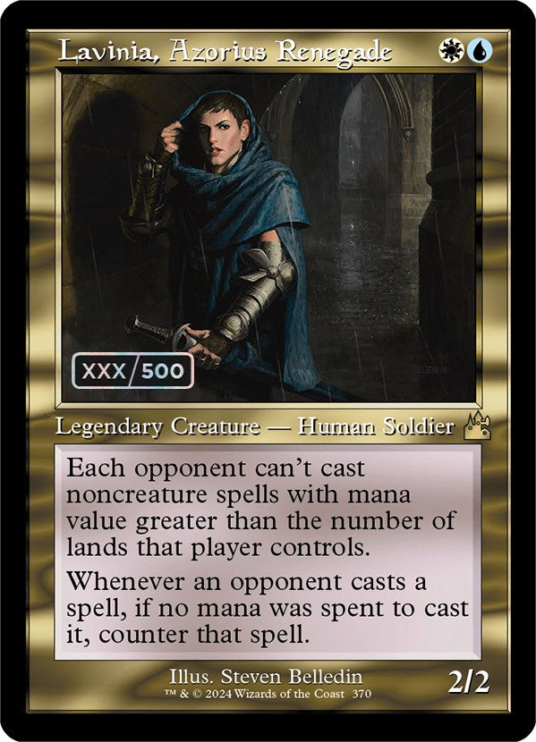 Lavinia, Azorius Renegade (Retro) (Serialized) [Ravnica Remastered] | Good Games Cannington