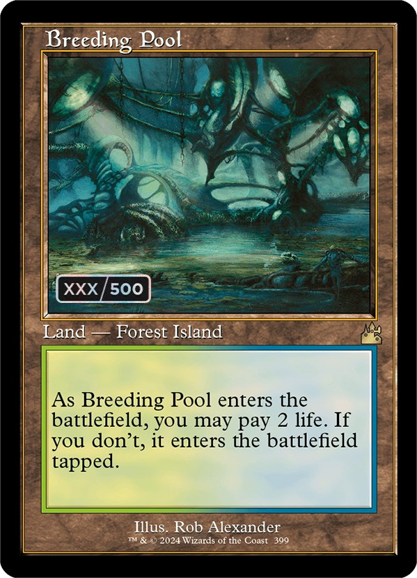 Breeding Pool (Retro) (Serialized) [Ravnica Remastered] | Good Games Cannington