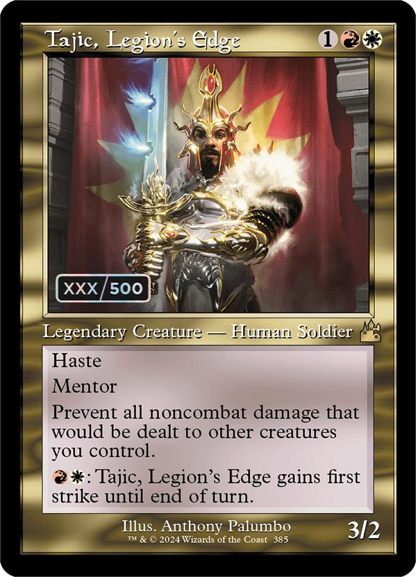 Tajic, Legion's Edge (Retro) (Serialized) [Ravnica Remastered] | Good Games Cannington