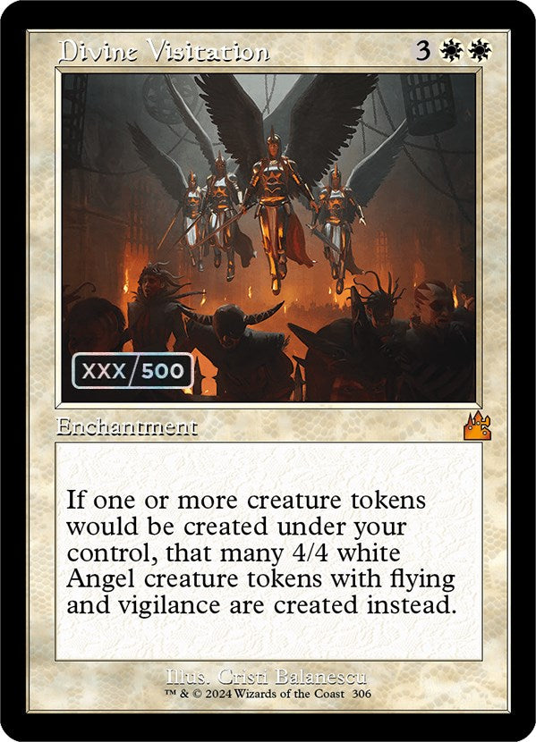 Divine Visitation (Retro) (Serialized) [Ravnica Remastered] | Good Games Cannington